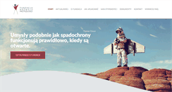 Desktop Screenshot of fundacjarozwojuprzyszlosci.com